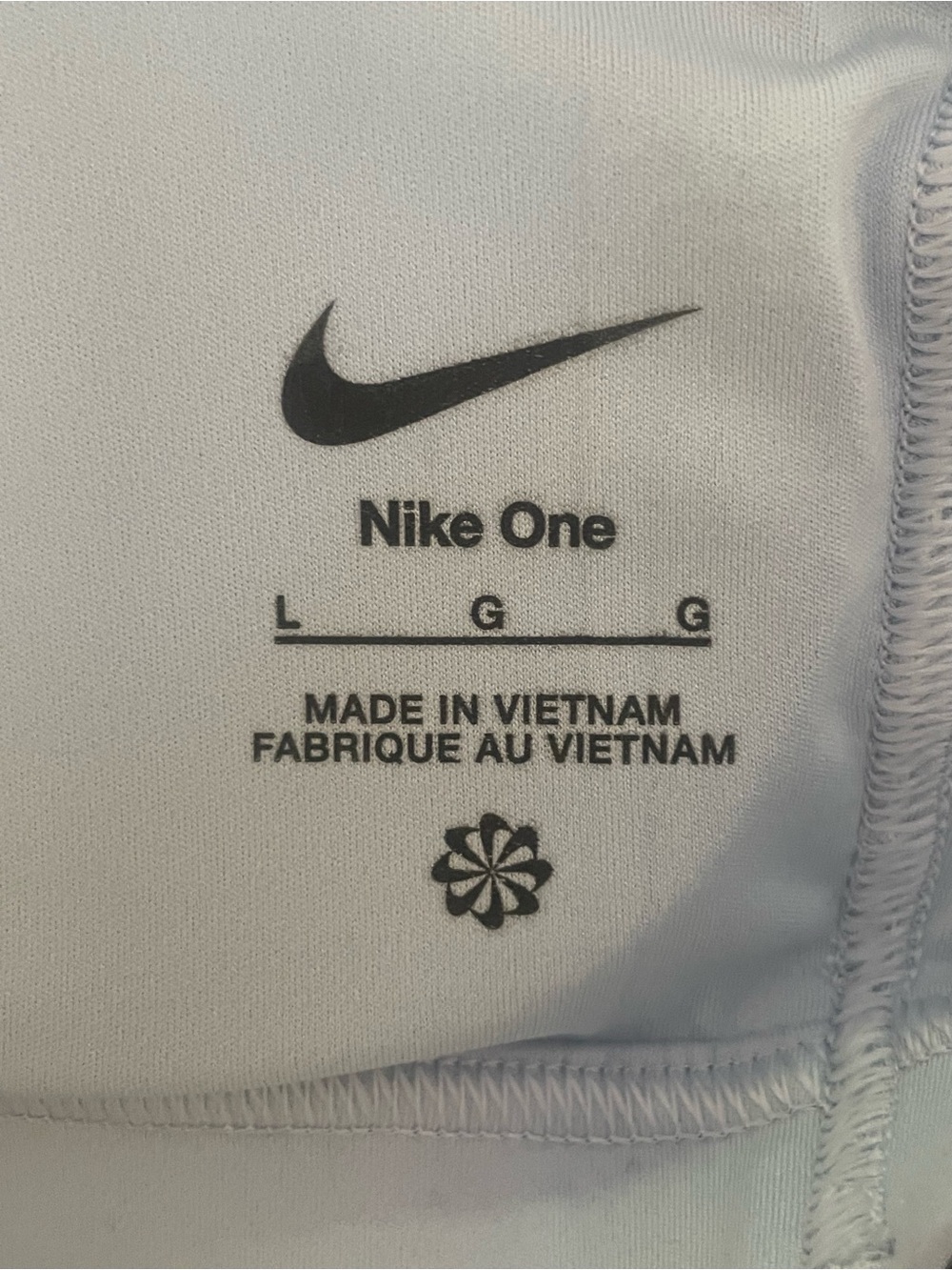 Nike One Dri-FIT Capsule
Asymmetric Cutout Sports Bra in Hydrogen/White - Picture 6 of 6